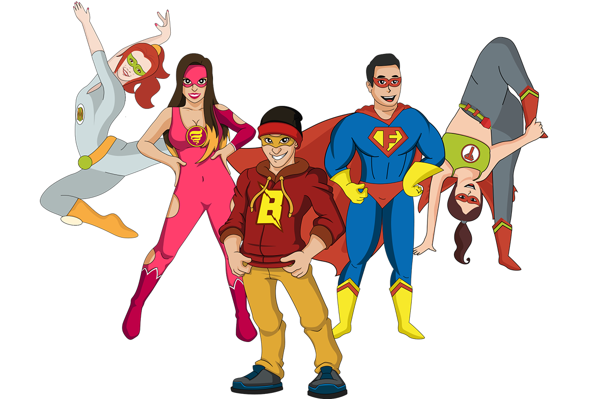De superhelden van DanceCool VZW